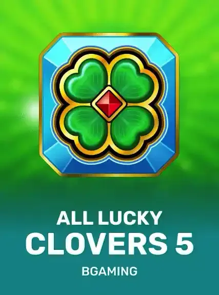 All Lucky Clovers 5 by BGaming at Ricky Casino