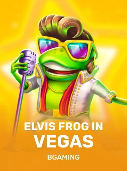 Elvis Frog in Vegas pokie by BGaming